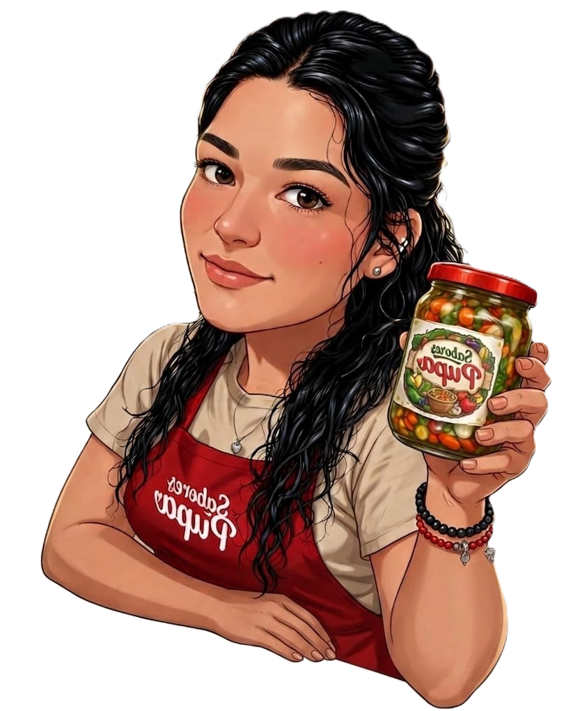 La dueña de Sabores Pupa